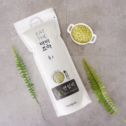 [바비조아] 백미에 섞어먹는 컬러쌀_ 연잎미 1kg