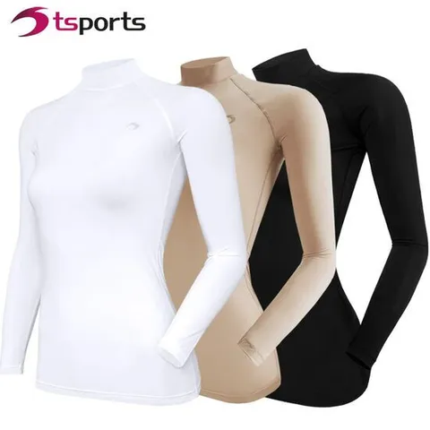 여성 골프이너웨어 기능성 자외선차단 냉감 쿨티셔츠 골프웨어