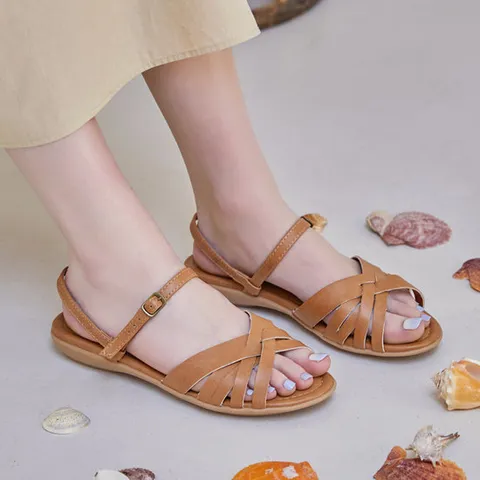 [분홍코끼리](경량창) 앤서니 꼬임 샌들(3cm)