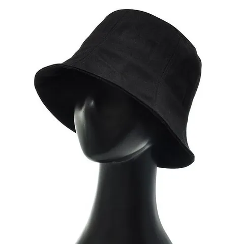 [플릭앤플록]KJU01 무지 절개 면 여성 벙거지 모자 버킷햇 봄 여름 챙모자