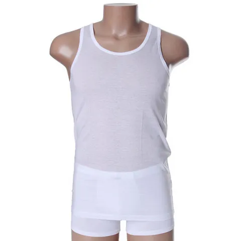 [ 롯데백화점 ][비비안]사은품+가격인하 남성 면 60수 런닝(RU1260)