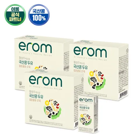 이롬황성주 검은콩17곡두유 190ml x 60팩