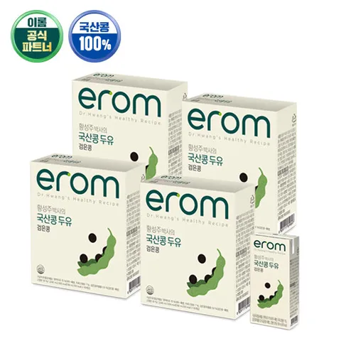 이롬황성주 검은콩두유 190ml x 64팩