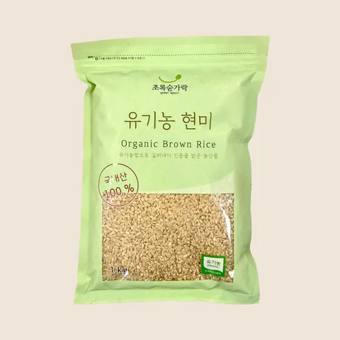 초록숟가락 유기농 현미 1kg