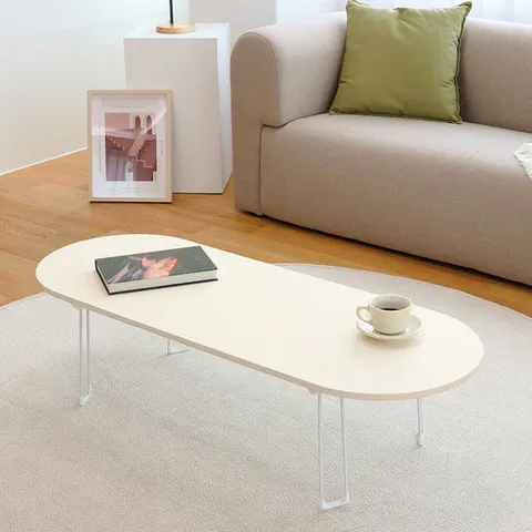 지문 오염방지 비스포크 접이식 좌식 테이블 거실 보드타입 밥상