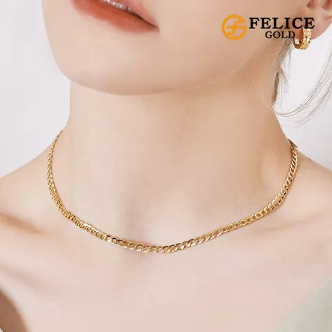 [신년행운특가] 펠리체골드 14K 볼드 체인 목걸이