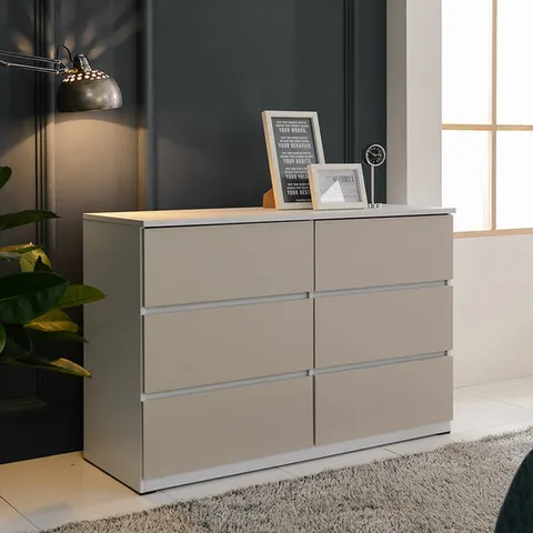 파로마 피츠 제니 1200 3단 와이드 서랍장 PAP009