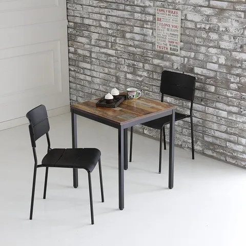 더조아 모던테이블 600 빈티지브라운 책상 식탁 다용도테이블