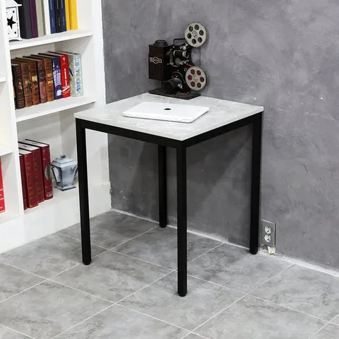 더조아 모던테이블 600 까르니코화이트 책상 식탁 다용도테이블