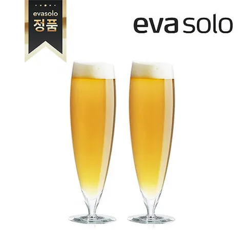 [정품] 에바솔로 맥주잔(대) 2P