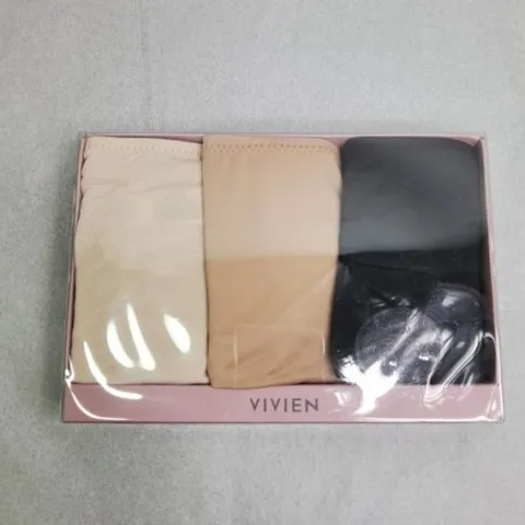 [ 롯데백화점 ][비비안]기본 햄라인 팬티 3매입셋트 BP0700