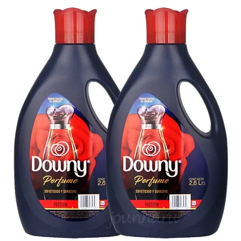 다우니 NEW 대용량 섬유유연제 퍼퓸 패션 2.6L x 2개