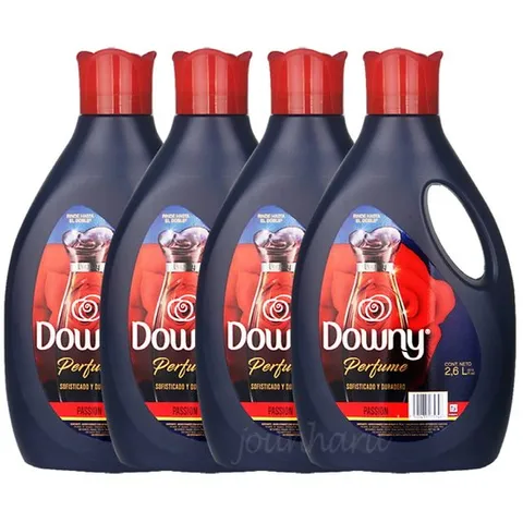 다우니 NEW 대용량 섬유유연제 퍼퓸 패션 2.6L x 4개