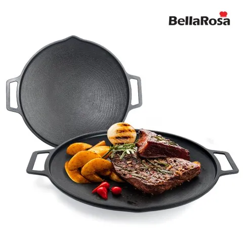 [벨라로사] 국내산 IH 인덕션 캠핑 그리들팬 36cm 고기불판(CN8336)