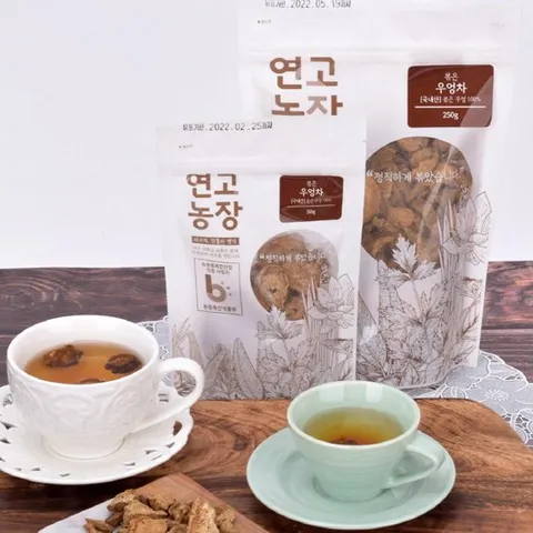 연고농장  볶음 우엉차 250g