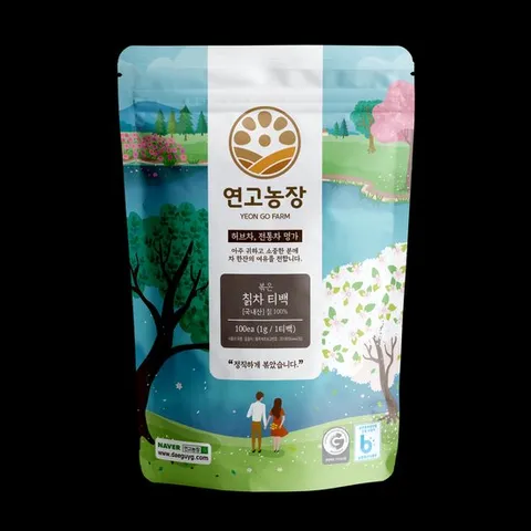 연고농장  볶음 삼각티백 칡차 100티백