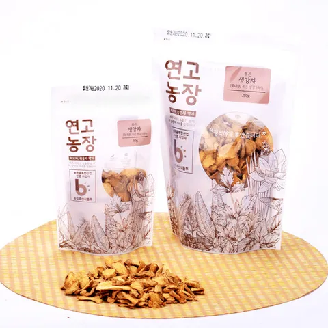 [연고농장]티소믈리에가 볶은 생강차 250g