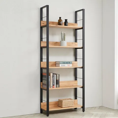 참죽 원목 미니 책장 인테리어 가구 철제 장식장 800