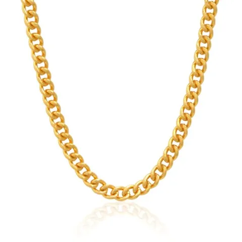 순금 목걸이 18.75g 24K [고방 민줄 체인]