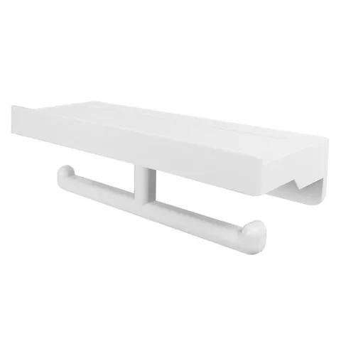 욕실 주방 무타공 스마트폰거치 미니멀라이프 벽 선반