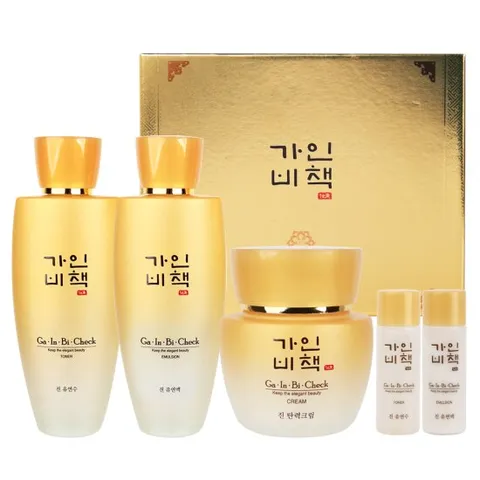 가인비책 진 여성 3종세트(+증정 30ml*2) / 수삼배양근 엑소좀 피부탄력 영양보습