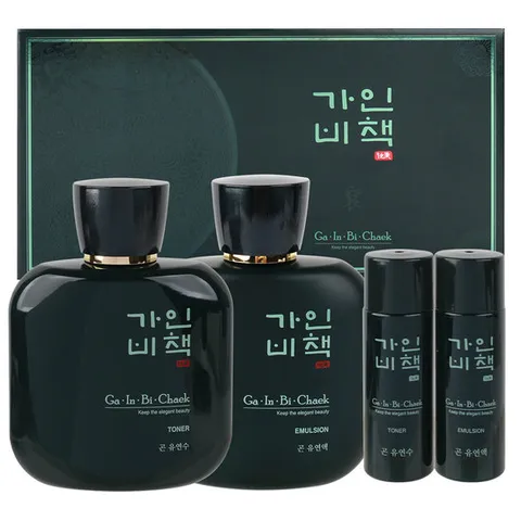 (무배)가인비책 곤 남성 2종 세트 /수삼배양근 엑소좀 남성한방 화장품