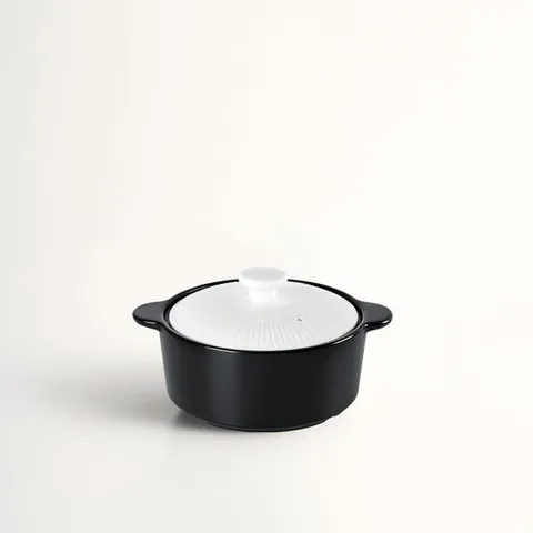 [한국도자기리빙] 쉘화이트 뚝배기18cm