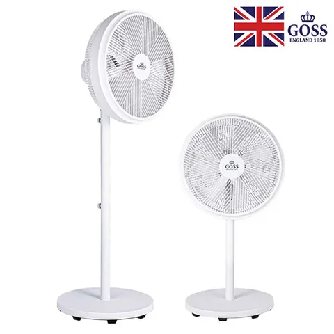 고스 35cm 좌석 스탠드 겸용 선풍기 GSF-LT1465P 키높이조절