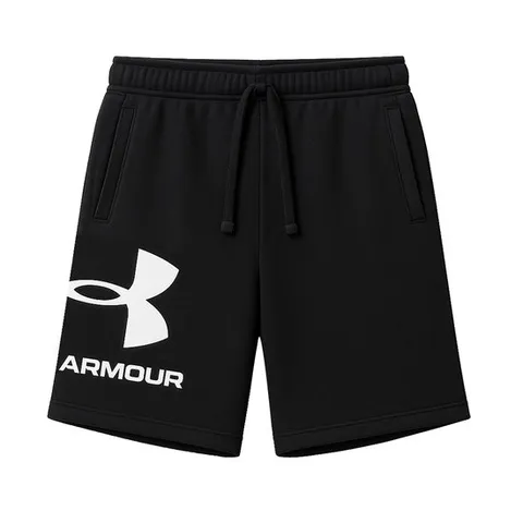 언더아머 여성 UA 빅로고 트레이닝 반바지 블랙 1359065-001