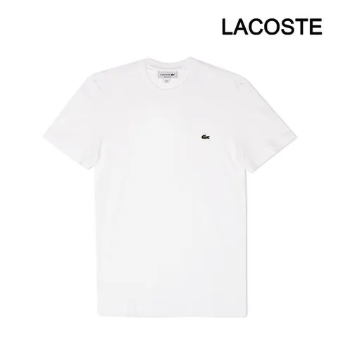 라코스테 반팔티셔츠 크루넥 기본티 화이트 TH2038-001