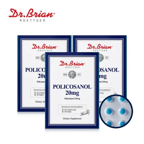 [3통] 닥터브라이언 폴리코사놀 20mg (총9개월분)