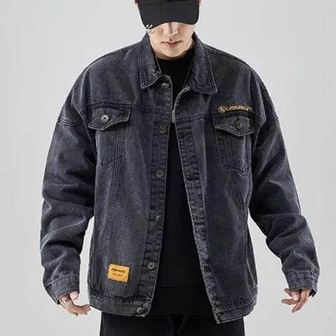 남자자켓 남성 데님 블랙 블루 자켓 2컬러 DS AL900
