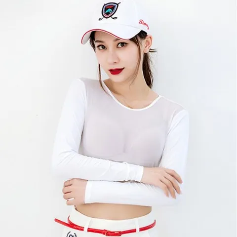 여성 여름 골프 쿨 이너 웨어 2size [냉감 티셔츠 메쉬 탱크탑]
