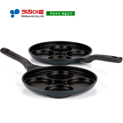 키친아트 하우스쿡 4구원형에그팬26CM(일반)
