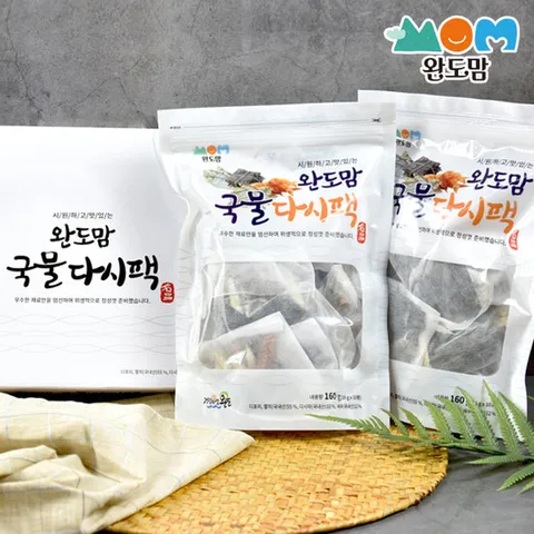 완도맘 국물다시팩 160gX2봉(20팩)