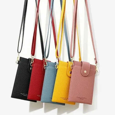 핸드폰스트랩가방 여자 크로스백 미니백 카드 지갑 핸드폰 가방