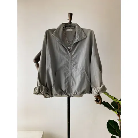 에르디테 / 여성 바스락 아노락 나일론 바람막이 점퍼 자켓 4컬러