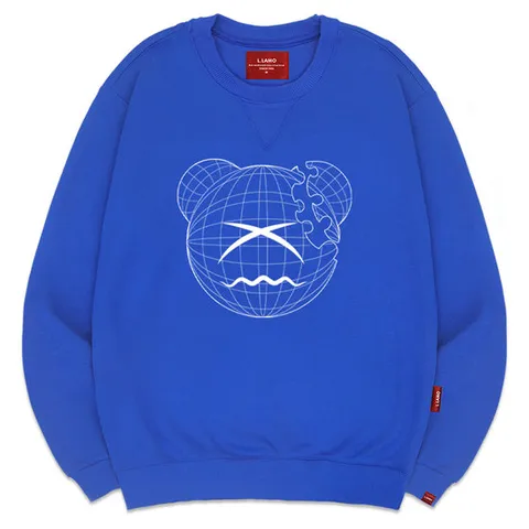 [엘라모] 3M 체인베어 맨투맨 빅사이즈 S~4XL