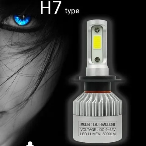 오토바이LED전구 오토바이 전조등 전구 LED 벌브 헤드 라이트 H7