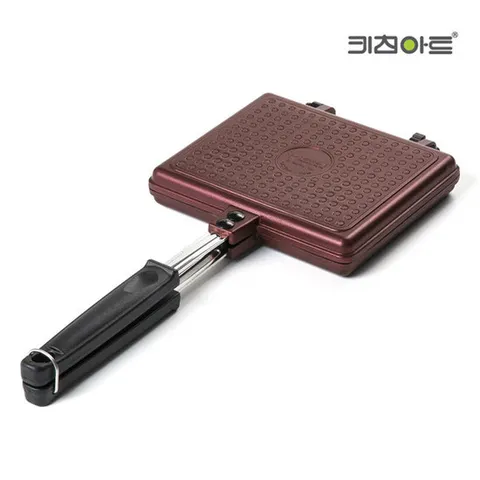 키친아트 금상첨화 티타늄 코팅 인덕션 와플펜 와플메이커