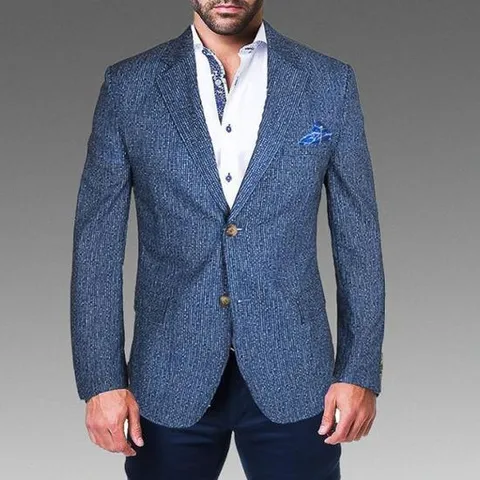 [쟌피엘] 멜란지쿨러 정장자켓 여름 수트 남자 콤비