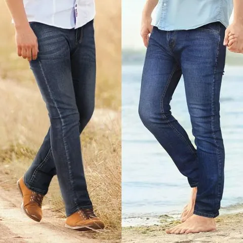 [쟌피엘] 쿨스트레치 일자청바지 남자 여름 스판데님