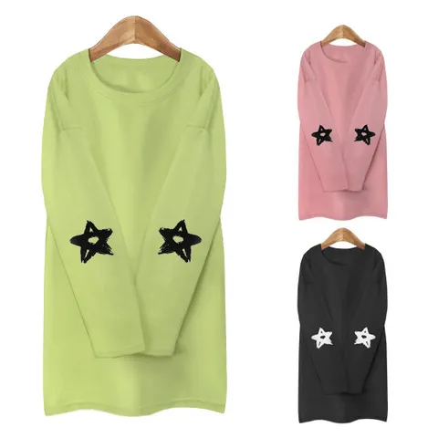 양별_국내기모 여성 롱티셔츠 44~77 빅사이즈 기모롱티 맨투맨