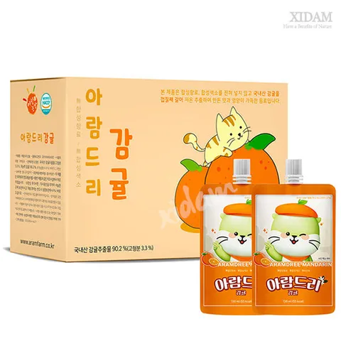 아람드리 감귤 주스 (138ml*10입) x 3박스