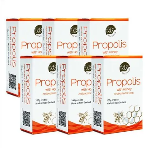 뷰티앤아이 프로폴리스 허니 비누 100g 6개