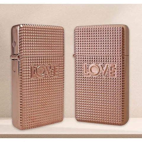 [ 롯데백화점 ]지포 라이터 기념일 새해 선물 Armor Slim Love RG