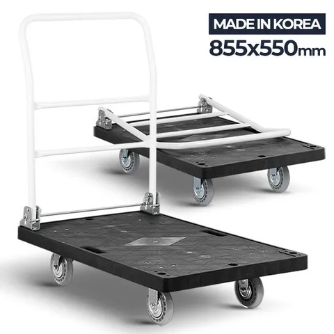 검정사각대차국산인라인대 핸드카 접이식수레 식당