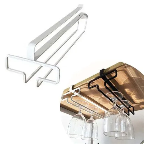 와인잔걸이 공간활용 찬장 와인잔거치대 화이트 1p