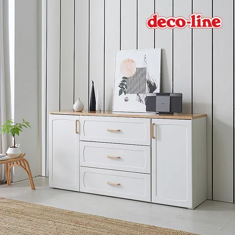 코넬 모다 1600 서랍 와이드 높은 거실장 DGJ076C (착불)