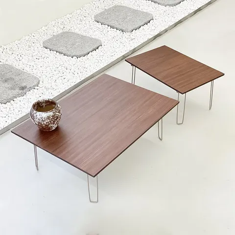 에스앤디자인 모던 접이식 좌식 테이블 1200 세트